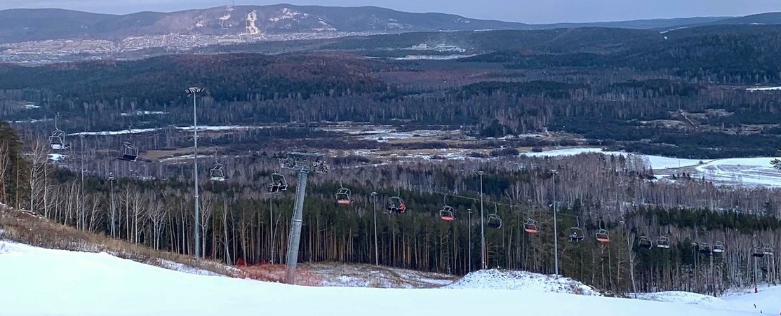 Горнолыжный курорт Солнечная Долина в Миассе
